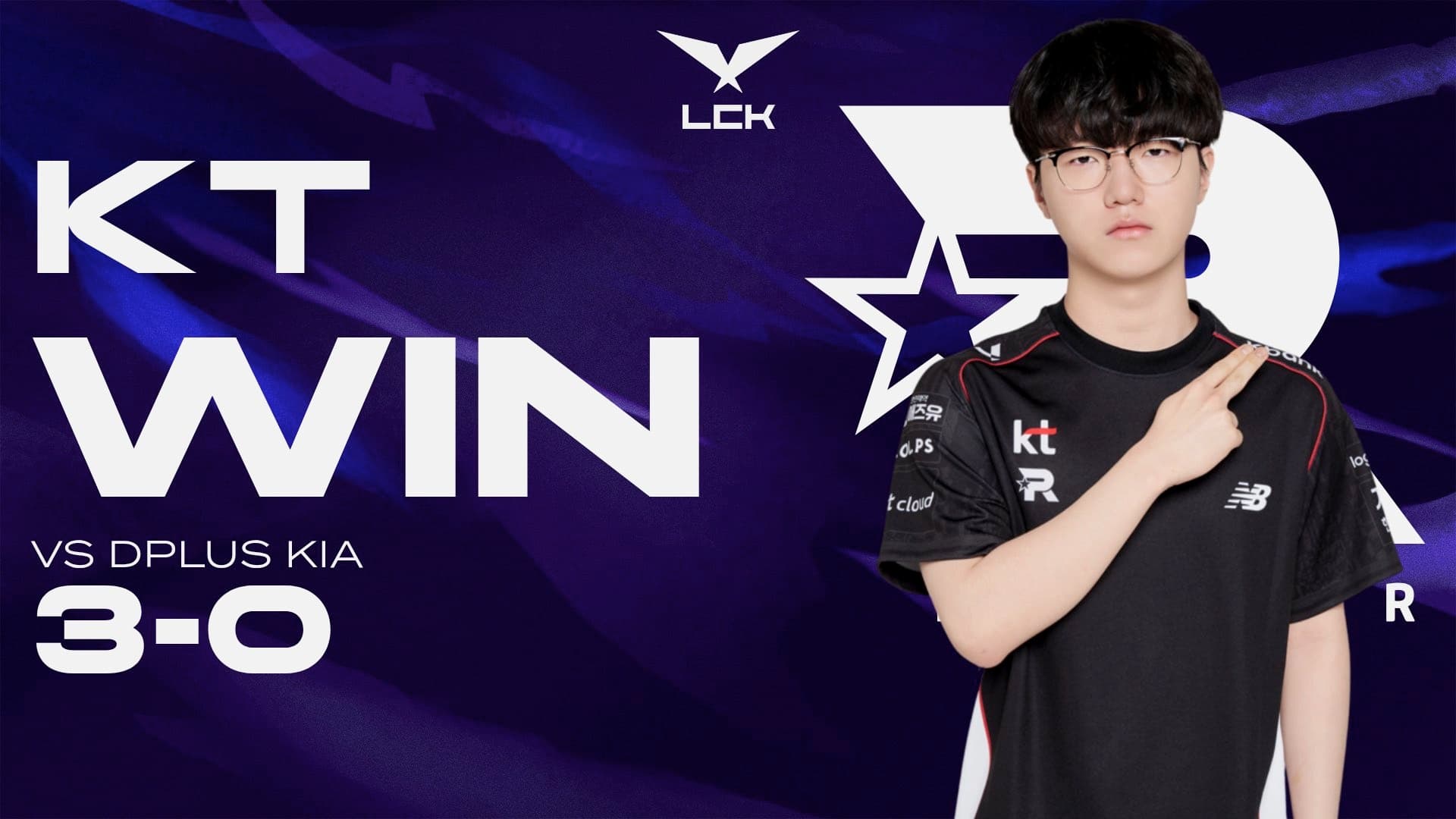 KT Rolster sweep Dplus KIA 3-0 in LCK 2026 playoffs