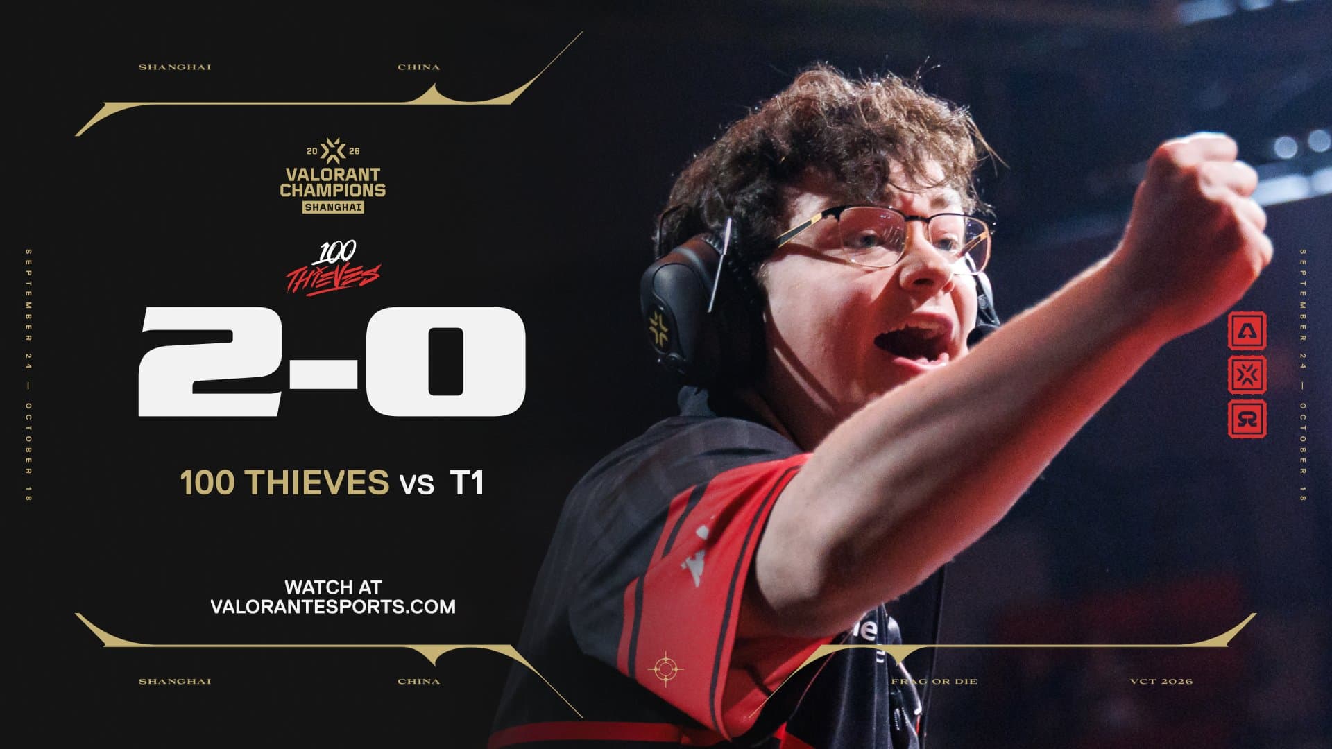 100 Thieves sweep T1 in Champions Shanghai opener